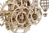 Ugears 3D drevené mechanické puzzle Nástenné hodiny Aero