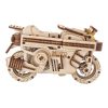 Ugears 3D drevené mechanické puzzle Skladací skúter