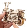 Ugears 3D drevené mechanické puzzle Skladací skúter