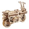 Ugears 3D drevené mechanické puzzle Skladací skúter