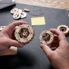 Ugears 3D drevené mechanické puzzle Traktor Wins