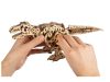 Ugears 3D drevené mechanické puzzle Tyranosaurus Rex