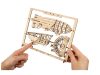 Ugears 2.5D fa mechanikus puzzle léghajó Zeppelin