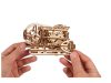 Ugears 3D drevené mechanické puzzle Steampunková ponorka