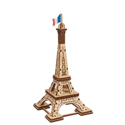 Ugears 3D fa mechanikus puzzle Eiffel-torony