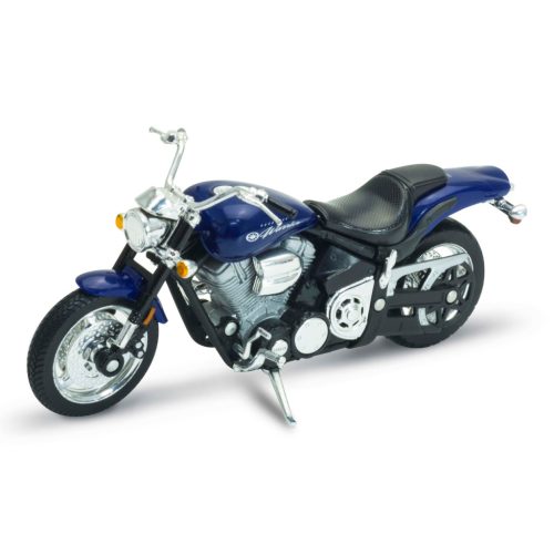 Welly motorkerékpár Yamaha Road Star Warrior (2002) 1:18 kék modell