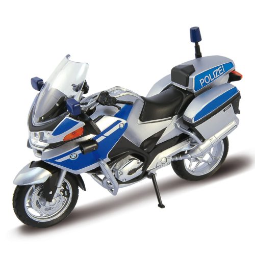 Welly motorkerékpár BMW R1200RT Polizei 1:18 kék modell