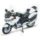 Welly Motocykel BMW R1200 RT 1:18 policajný biely