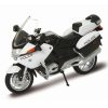 Welly Motocykel BMW R1200 RT 1:18 policajný biely