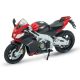 Welly motorkerékpár Aprilia RSV4 gyári 1:18 piros modell