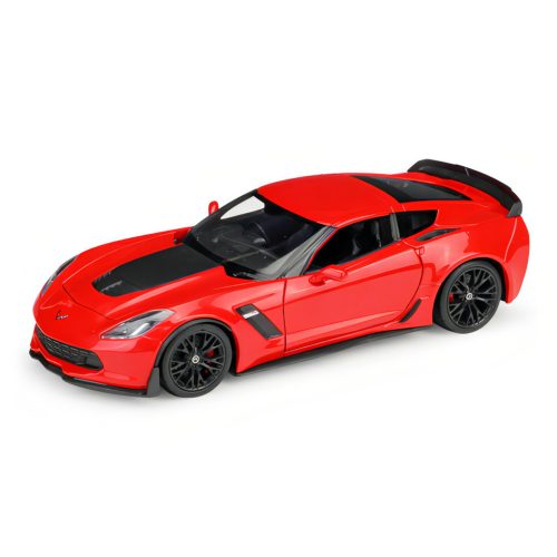 Welly Chevrolet Corvette Z06 (2017) 1:24 piros modell