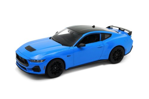 Welly 2024 Ford Mustang GT 1:24 kék modell