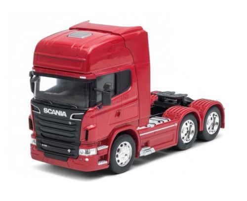 Welly Ťahač Scania V8 R730 1:32 červený