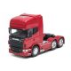 Welly Ťahač Scania V8 R730 1:32 červený