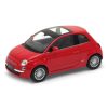 Welly Fiat 500 (2007) 1:34 piros modell