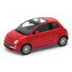 Welly Fiat 500 (2007) 1:34 piros modell