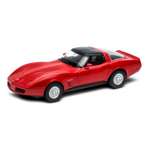 Welly Chevrolet Corvette Coupe (1982) 1:34 červený