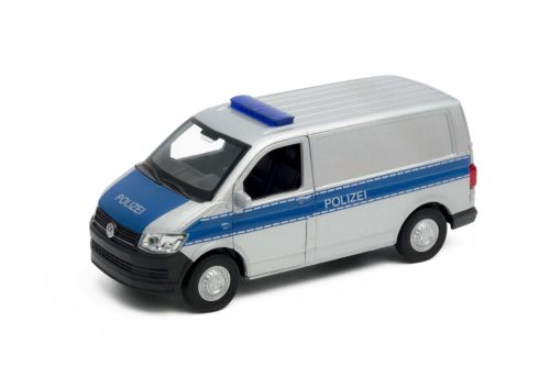 Welly Volkswagen Transporter T6 VAN 1:34 Polizei modell