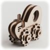 CuteWood Drevené 3D puzzle Traktor