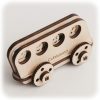 CuteWood Drevené 3D puzzle Autobus