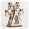 CuteWood Drevené 3D puzzle Kolotoč