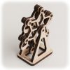 CuteWood Drevené 3D puzzle Kolotoč