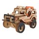 Woodcraft Drevené 3D puzzle Jeep