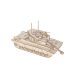 Woodcraft Drevené 3D puzzle Tank M1 Abrams