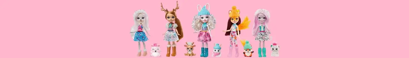 Enchantimals babák: Hogyan válassz a különböző karakterek közül?